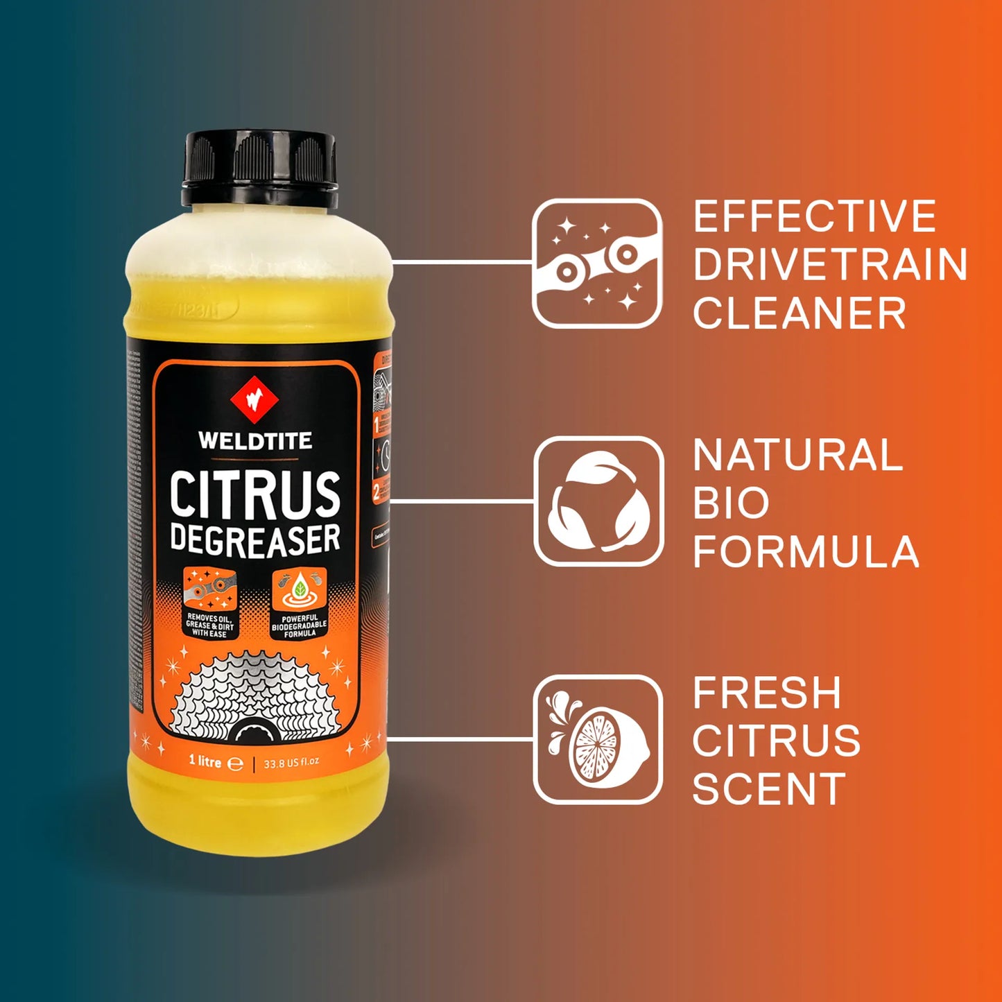 Weldtite Citrus Degreaser - 1L