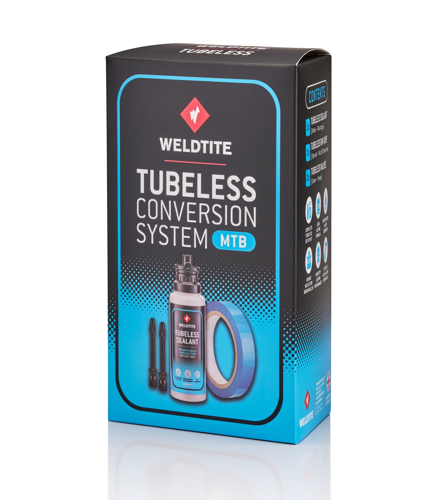 Weldtite Tubeless Conversion System - MTB