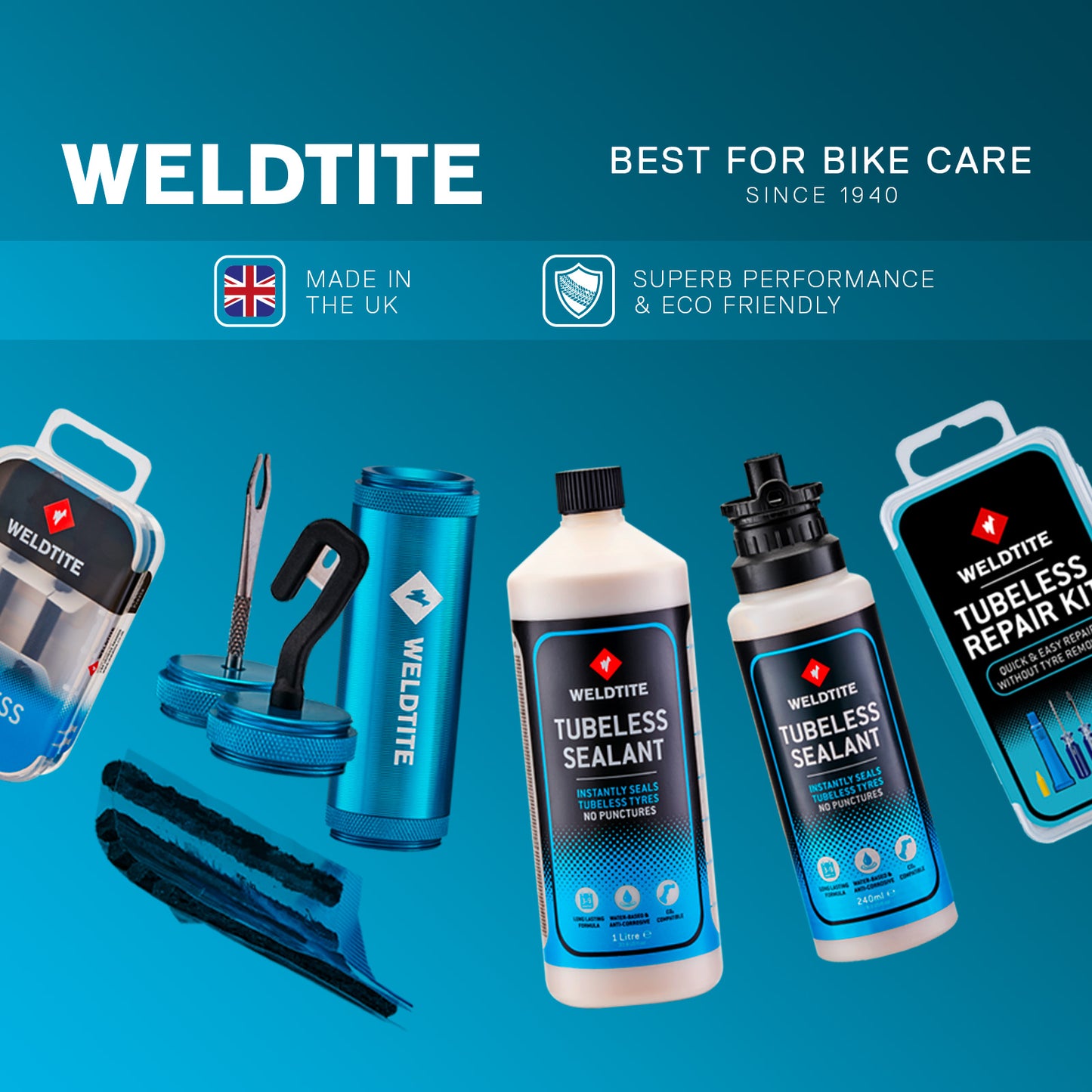 Weldtite Tubeless Conversion System - MTB